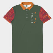 City Slim Fit Short Sleeve Polo (Green)