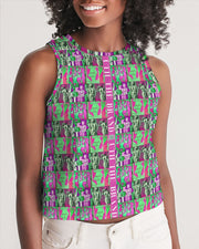 Nude Statue Women's Cropped Tank