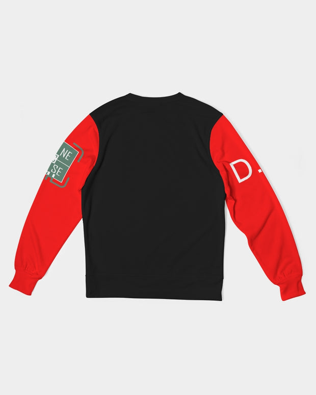 The Two02 Crewneck Men's Classic French Terry Crewneck Pullover