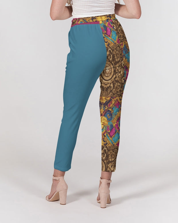 Women's Belted Tapered Pants