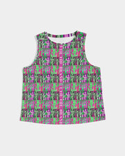 Nude Statue Women's Cropped Tank